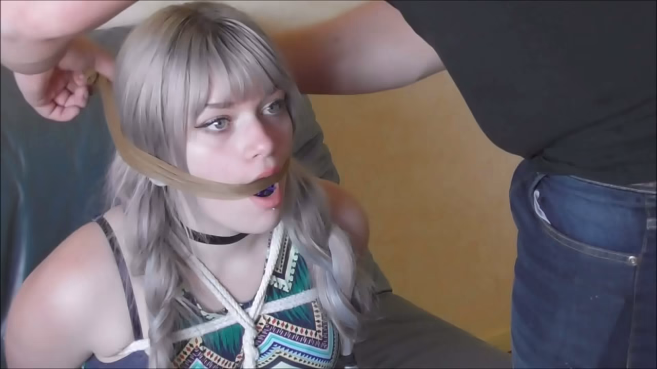 two teen girls as bondage dolls