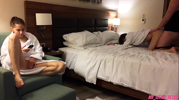 First I Fuck My GF And Then Her Friend - Cum Inside Their Pussies