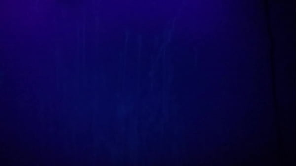 Cumshot stains above bed under blacklight comment please