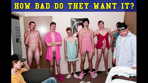 GAYWIRE - Fun Lingerie Party For The Fraternity...