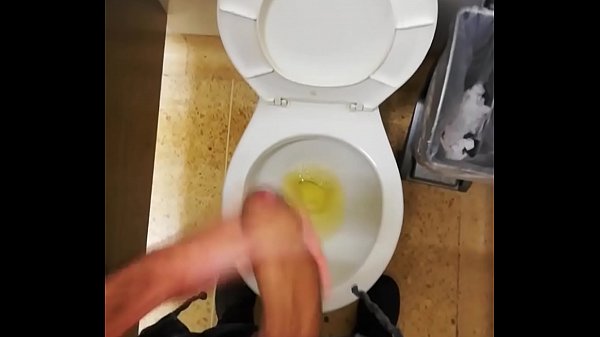 Jerking Off My Big Uncut Cock In Different Publ...
