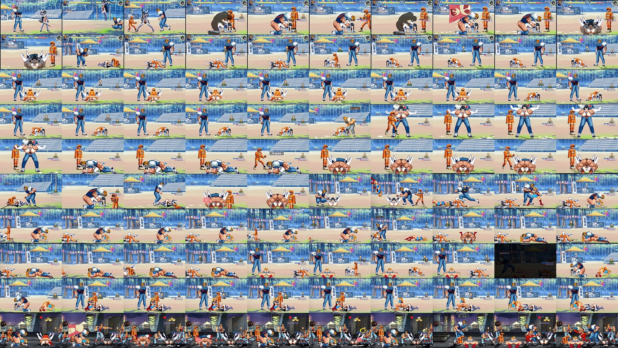 [MUGEN] Satsuki vs brian jmax and bao 预览图