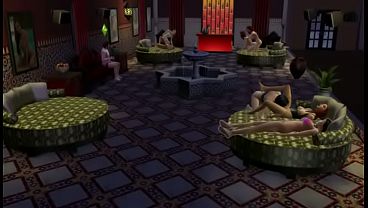 Dude watches then joins his girls