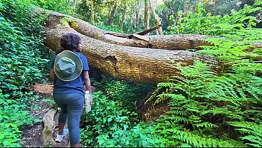 Intense sex in the river, we got caught just as Lou shoots his come in my sweet pussy.