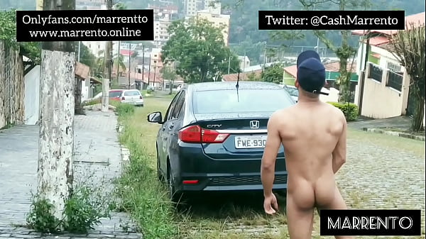 MARRENTO BATENDO PUNHETA NA RUA PELADO EM PLENO...