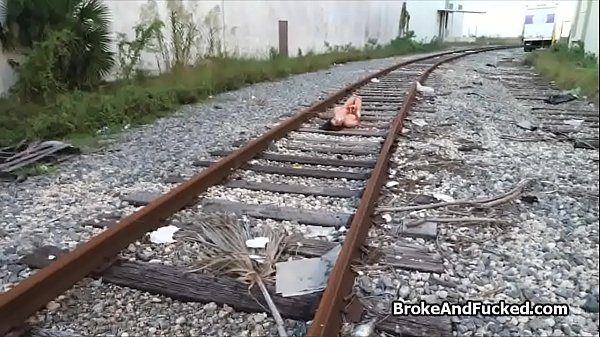 Blown by rescued big tit beauty
