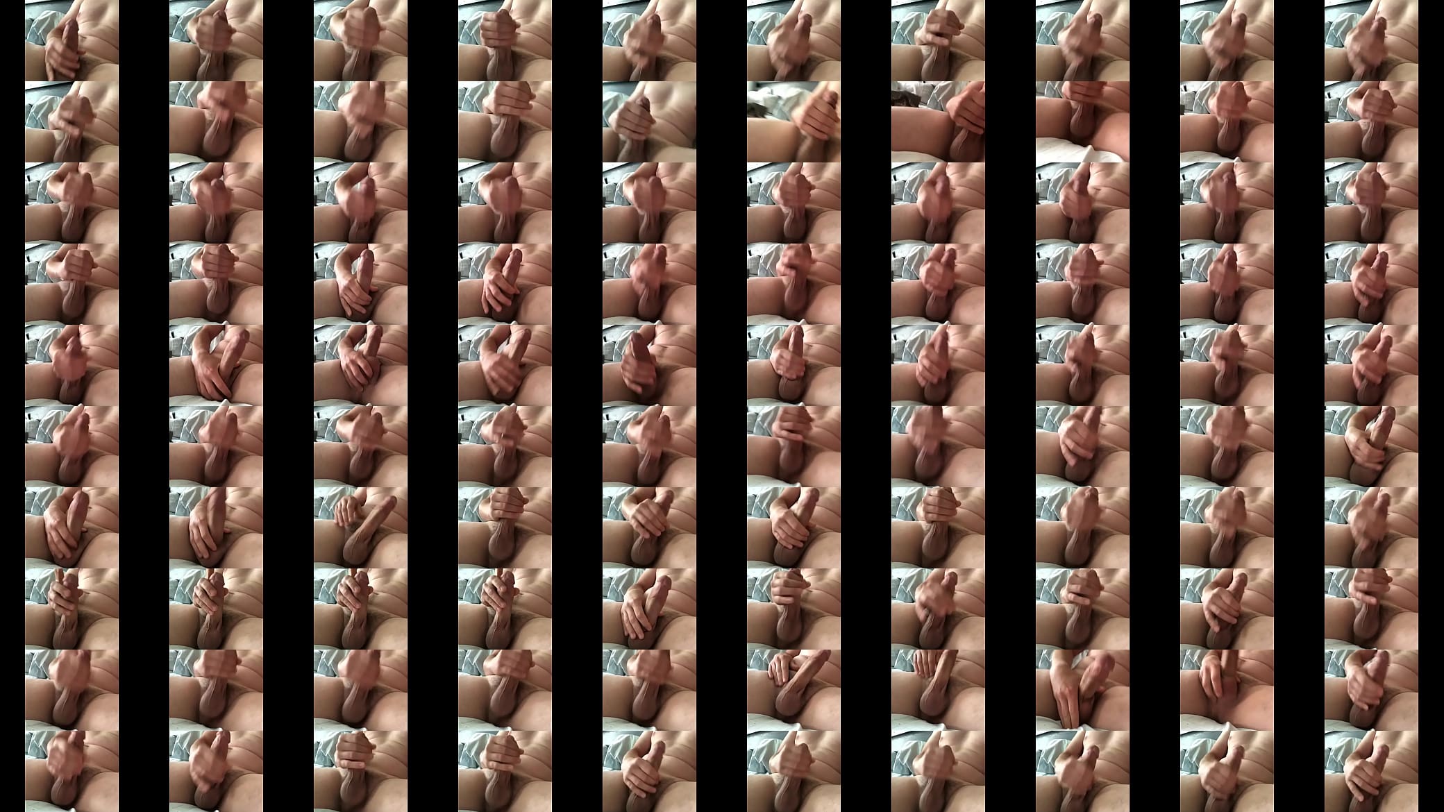 Stroking hard cock 预览图