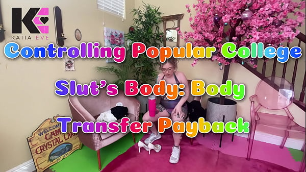 Controlling Popular College Slut's Body: Body Transfer Payback Magic Control Success