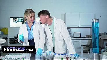 Riley Teased Frozen in Time - Lab Sex Tape