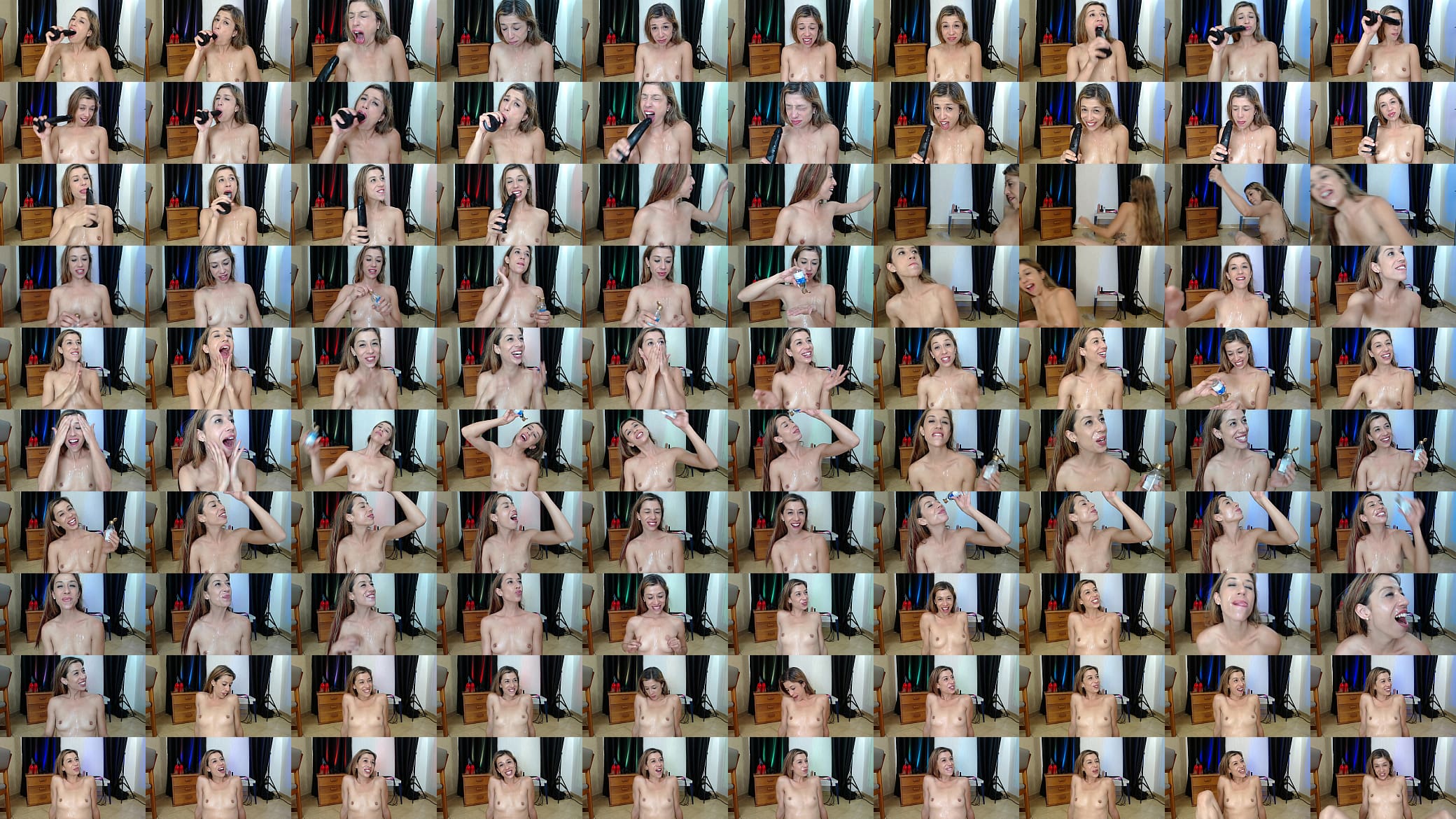 Lettywild Camgirl in fishnets Part 6 预览图