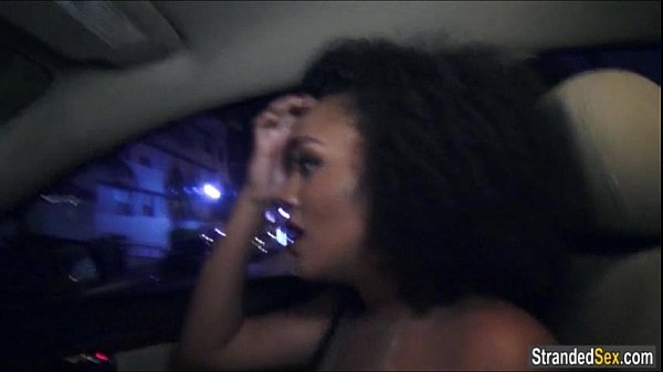 Julie Kay gives stranger a blowjob for giving her a ride