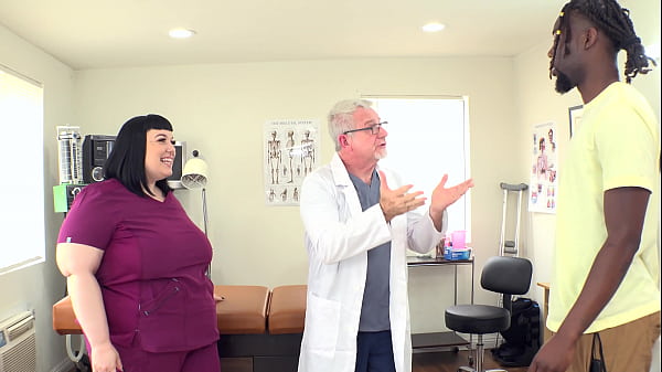 A Massive Black Cock for Horny Fat Nurse Alexxxis Allure JM1258