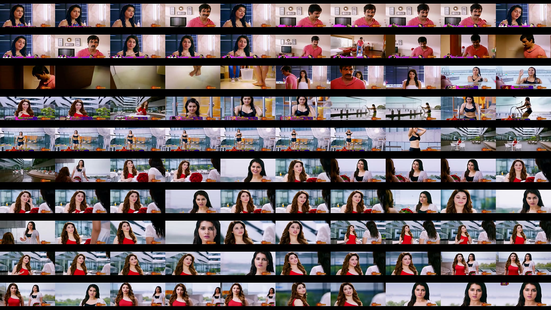Rashi Khanna Hot Scenes from bengal tiger 预览图