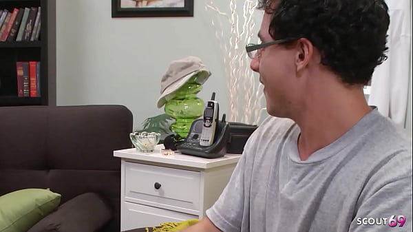 Cuckold Nerd Boyfriend have to watch whole his Teen Girlfriend get fucked by Stranger Boy without condom