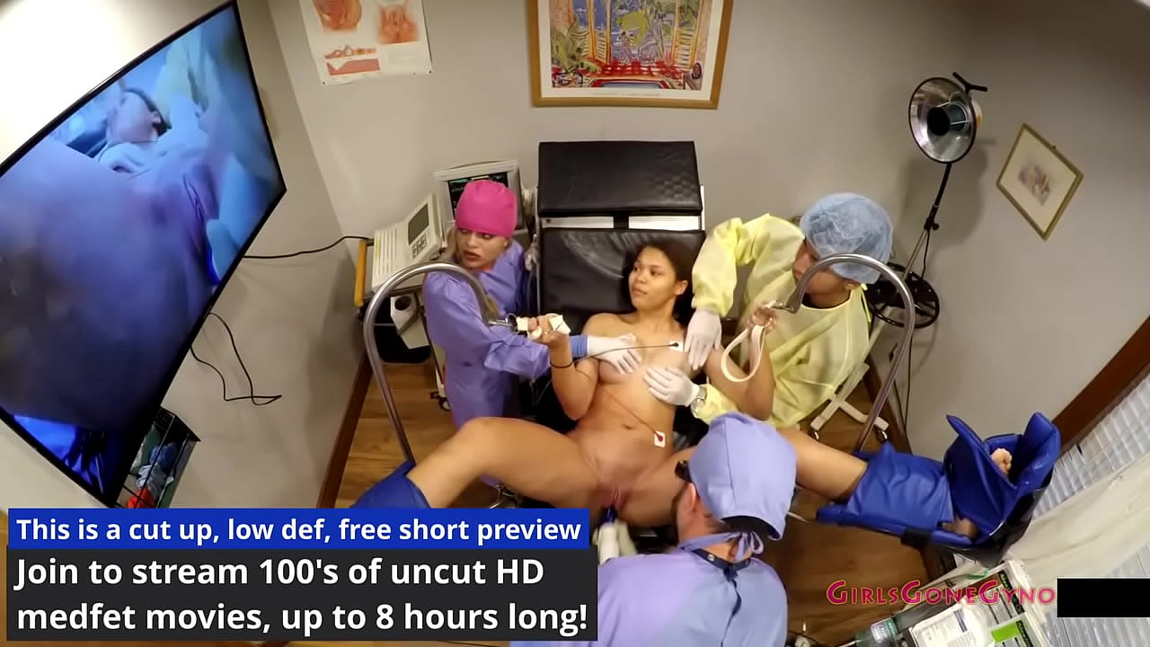 Examen físico de ingreso a la Universidad de Tampa - Michelle Anderson
                      black booty nurse humiliation fetish close up big tits medical short hair natural tits real orgasm curly hair magic wand ass spreading wide hips behind the scenes bts muchos negros