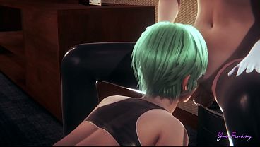 Download Video - Yaoi Femboy - POV Rin Suck and is fucked - Japanese sissy manga anime