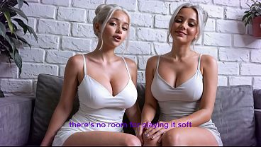 Two Shemale Step Sisters Hiding From Step Brother And Fuck Hard - AI Generated