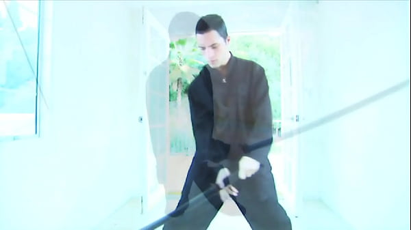Martial artist pounds tight Asian pussy.