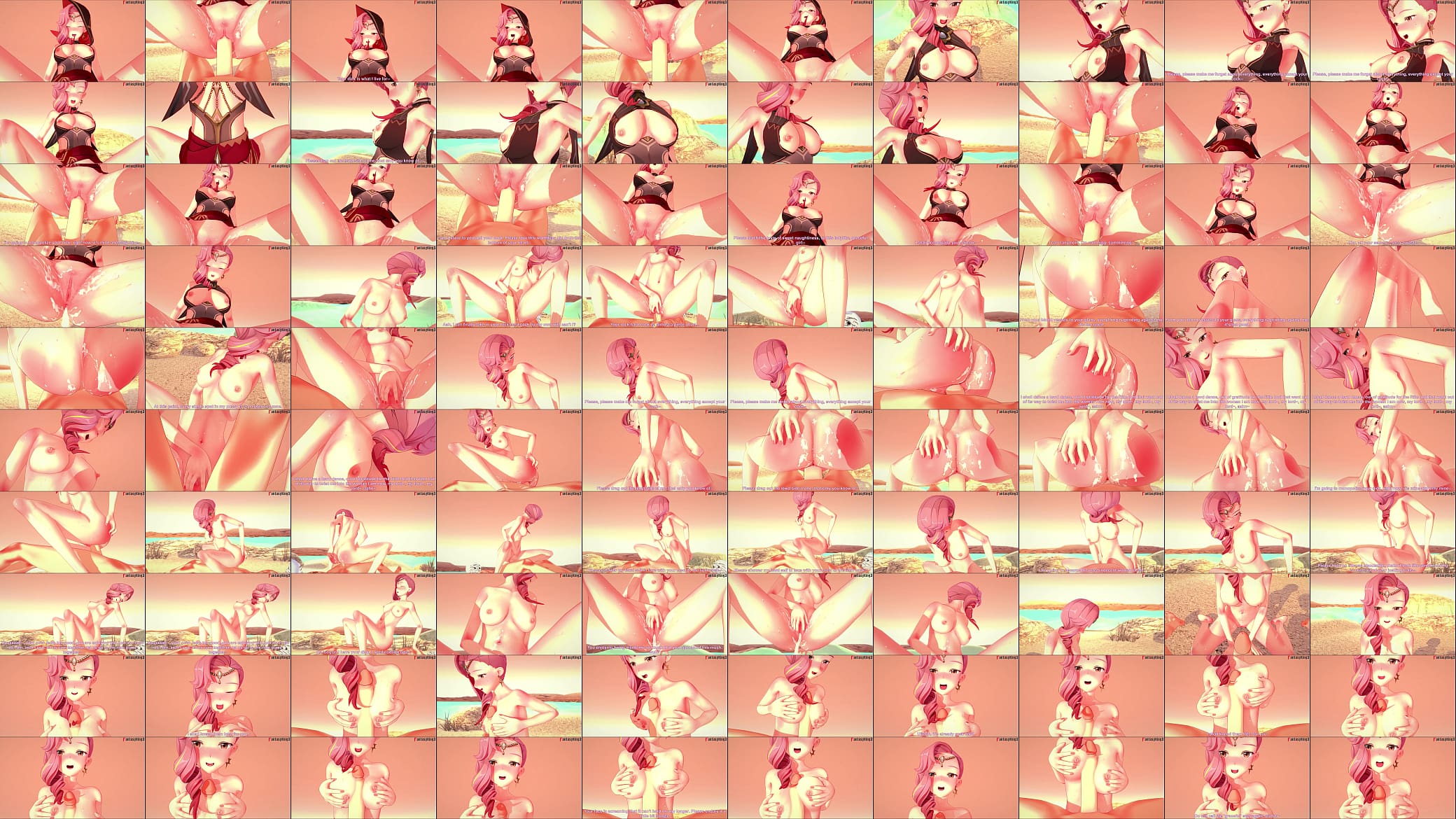 Eremite Loremaster fucking hard pink hair npc | 4 | Genshin Impact | Full &amp; Pov version on Sheer &amp; PTRN: Fantasyking3 预览图