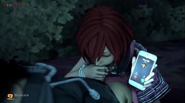 Kairi enjoying her time with Axel