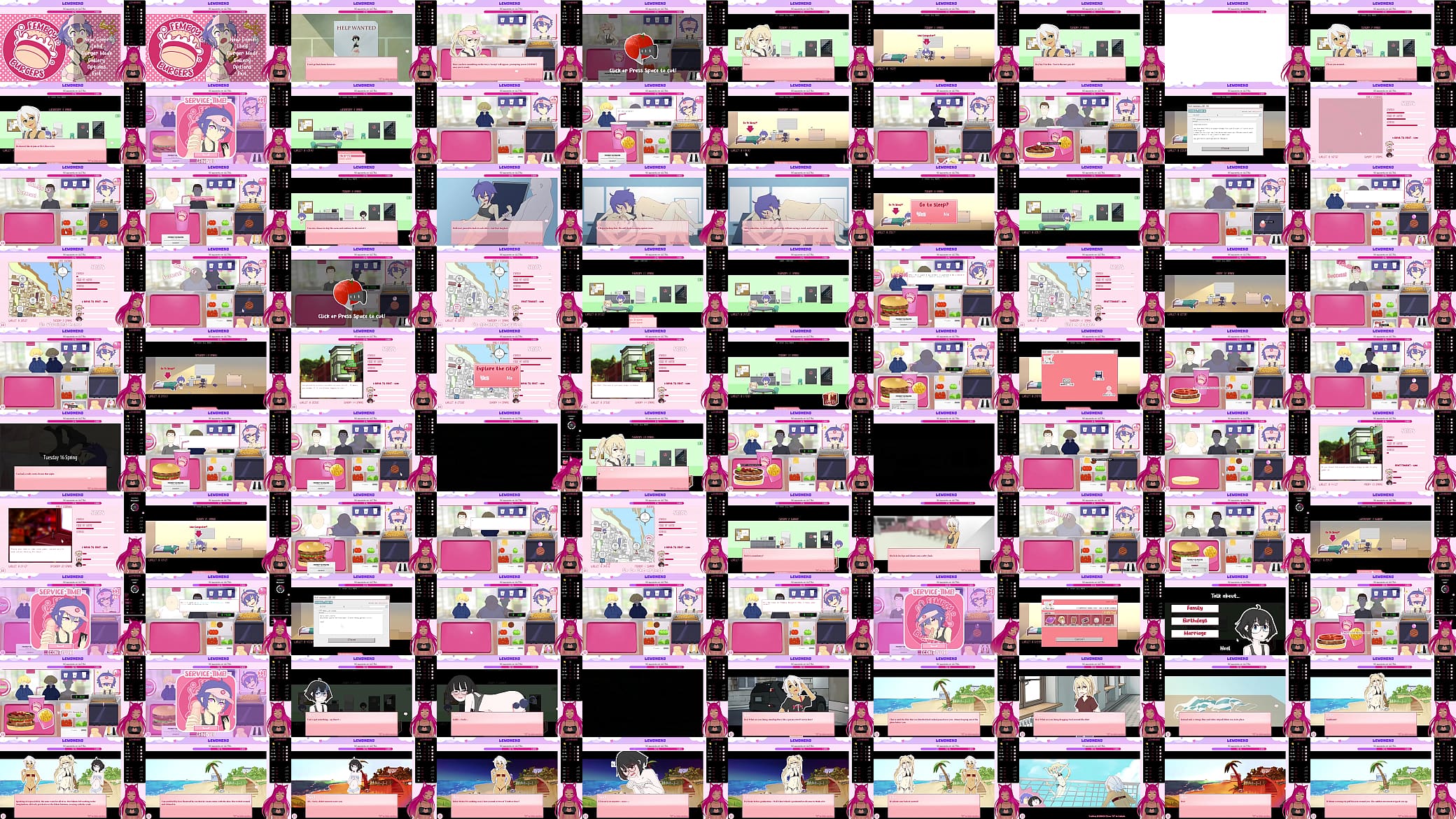 VTuber LewdNeko Plays Femboy Burgers 预览图