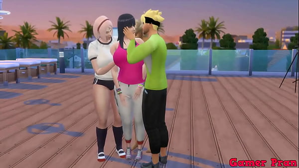 and their Stepmothers Episode 4 On the last day of training he fucks sakura, hinata, and sunade in a threesome as he likes the most lots of milk for fat girls