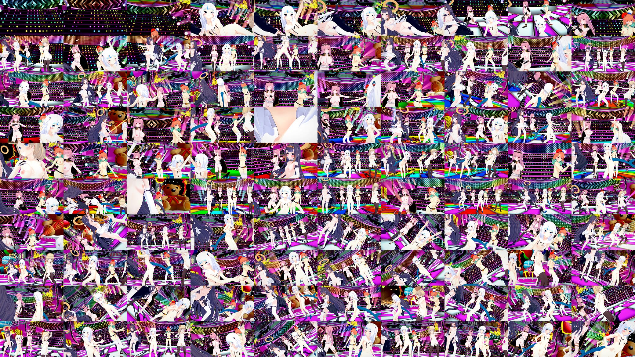 MMD HoloEN BLACKPINK-Forever Young 预览图
