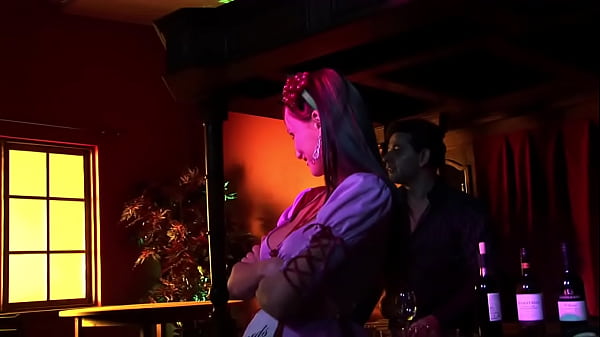 A Few Amazing Girls Share A Cock In The Bar And Get Each Other Off Too