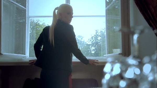 Jessie Volt Masturbates In Her Window