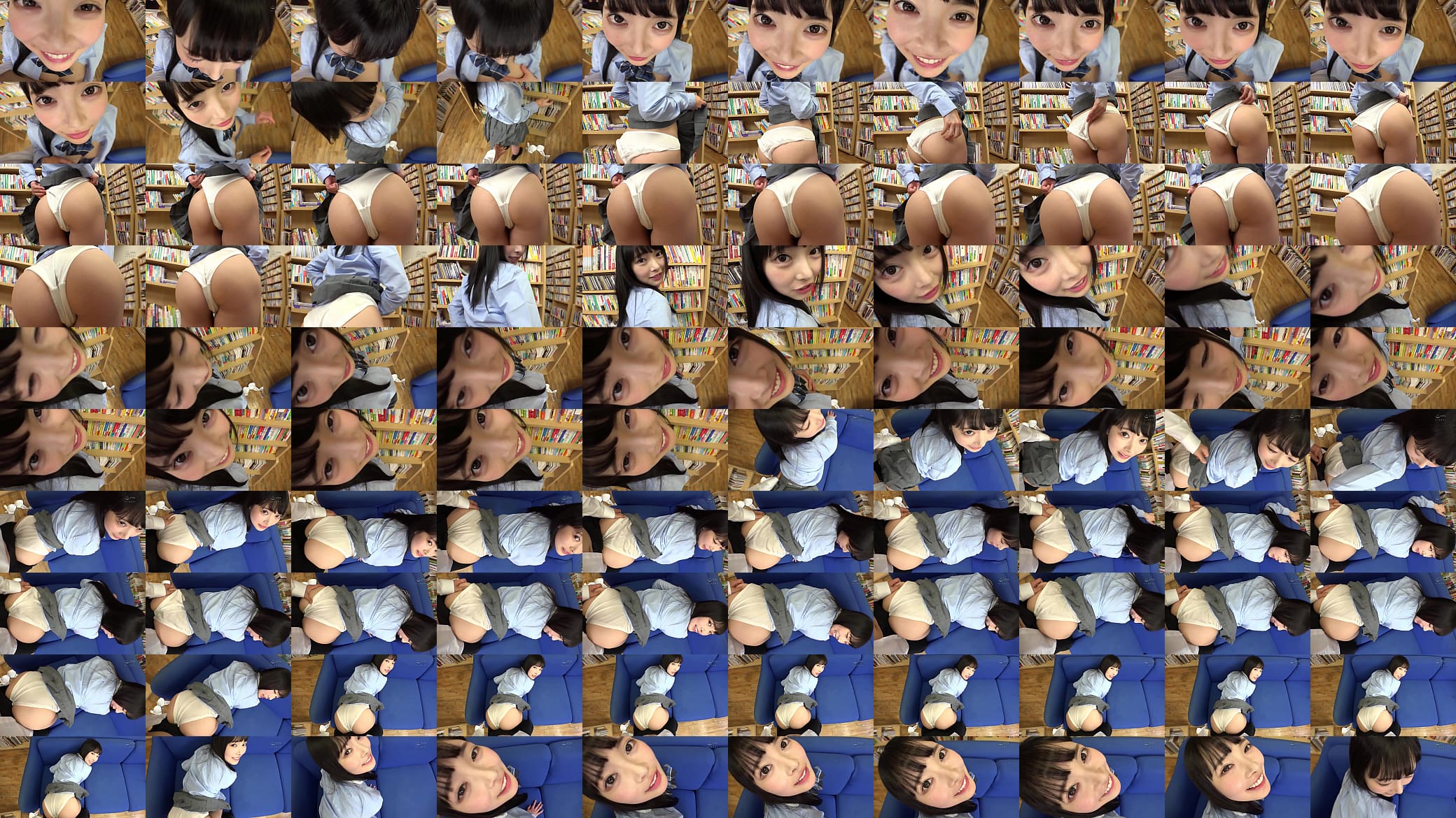 Japanese School girl Ass rubbing 预览图