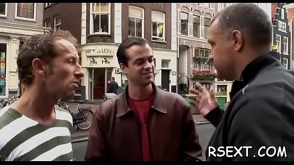 Black girl sucks a large pole