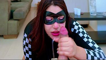 Amateur Real: I filmed my masked girlfriend giving an insane blowjob (POV)