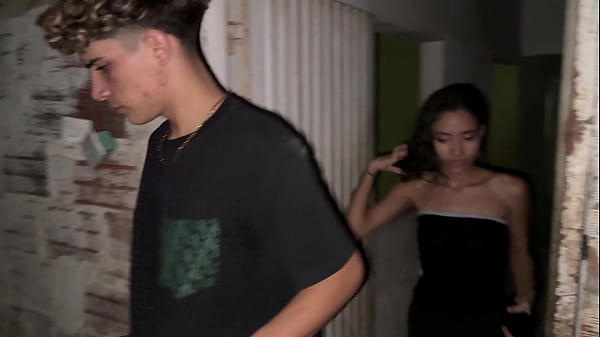 My neighbor takes advantage of the night to come into my house and have a good fuck.