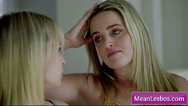 MeanLesbos.com brings you: Fierce lesbians Lilly Bell & Charlie Forde | Sweet Lesbian Kisses