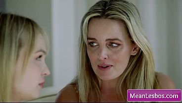 MeanLesbos.com brings you: Fierce lesbians Lilly Bell & Charlie Forde | Sweet Lesbian Kisses