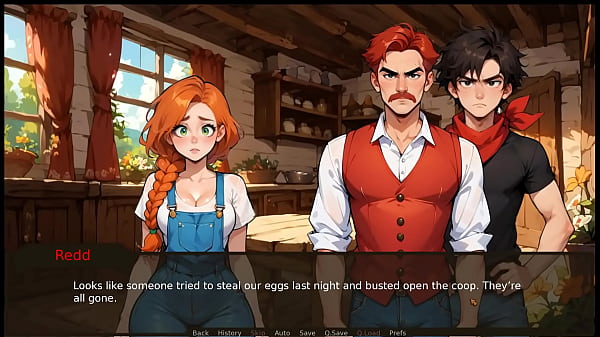 Farmer Kink [ TABOO Hentai Game ] Ep.2 accidental BONER with the new NURSE MASSAGE !