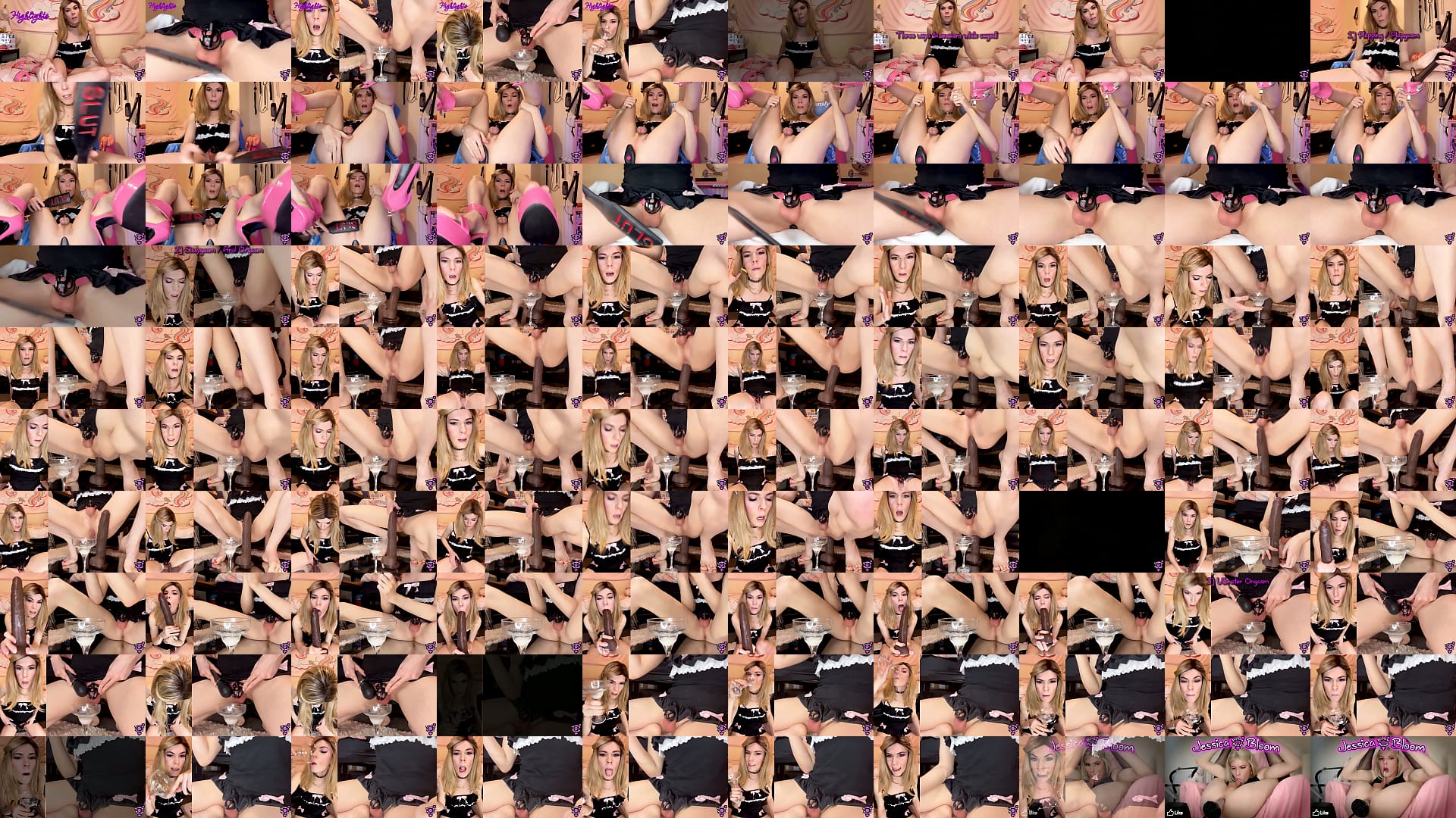 Three Ways to Cum in Chastity - Plapgasm, Anal Sissygasm and Vibegasm Jessica Bloom Sissy Training 预览图