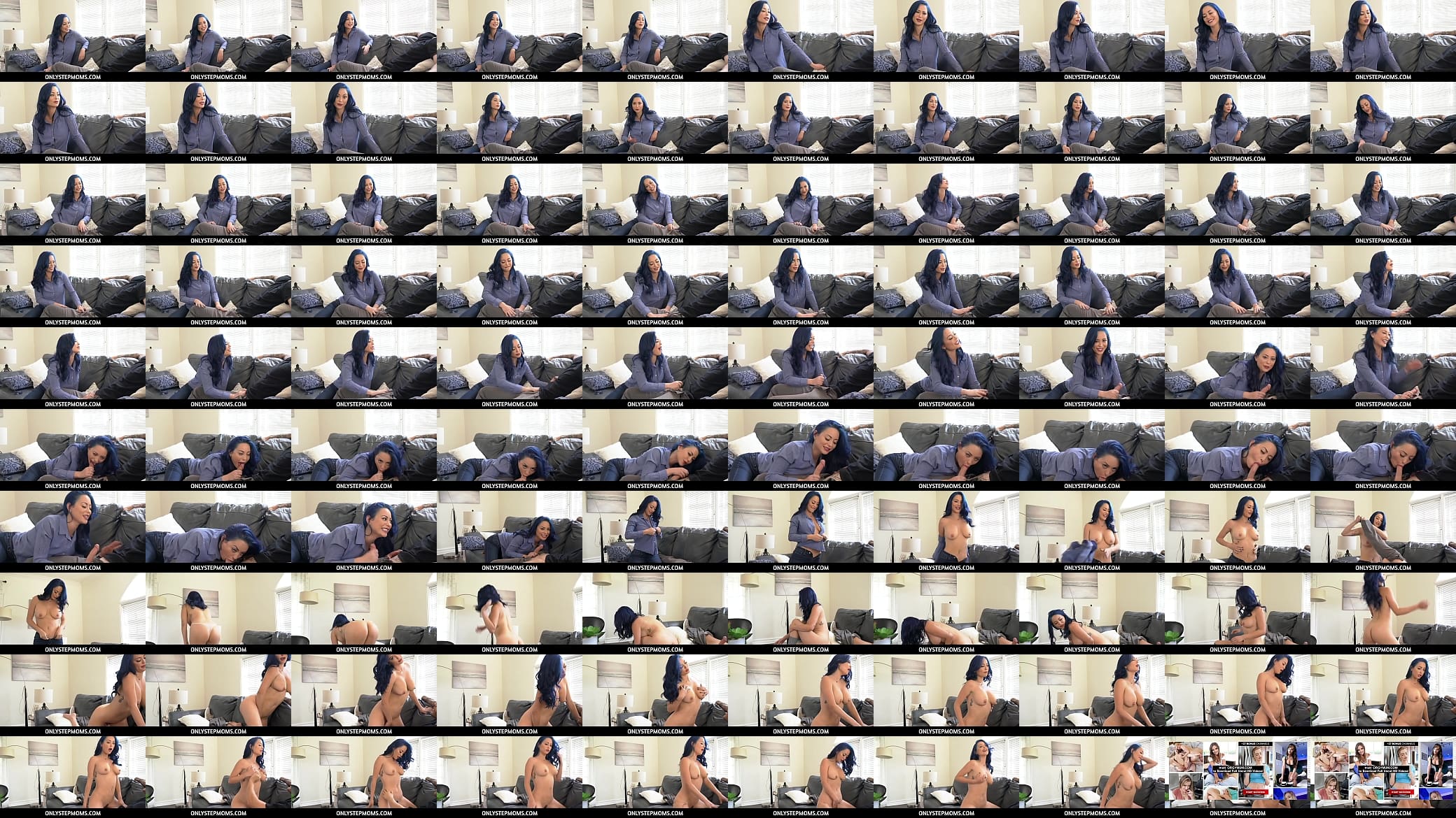OnlyStepMoms  - Big Tits Brunette MILF Stepmom Eve Marlowe Needs Stepson&#039;s Help POV 预览图