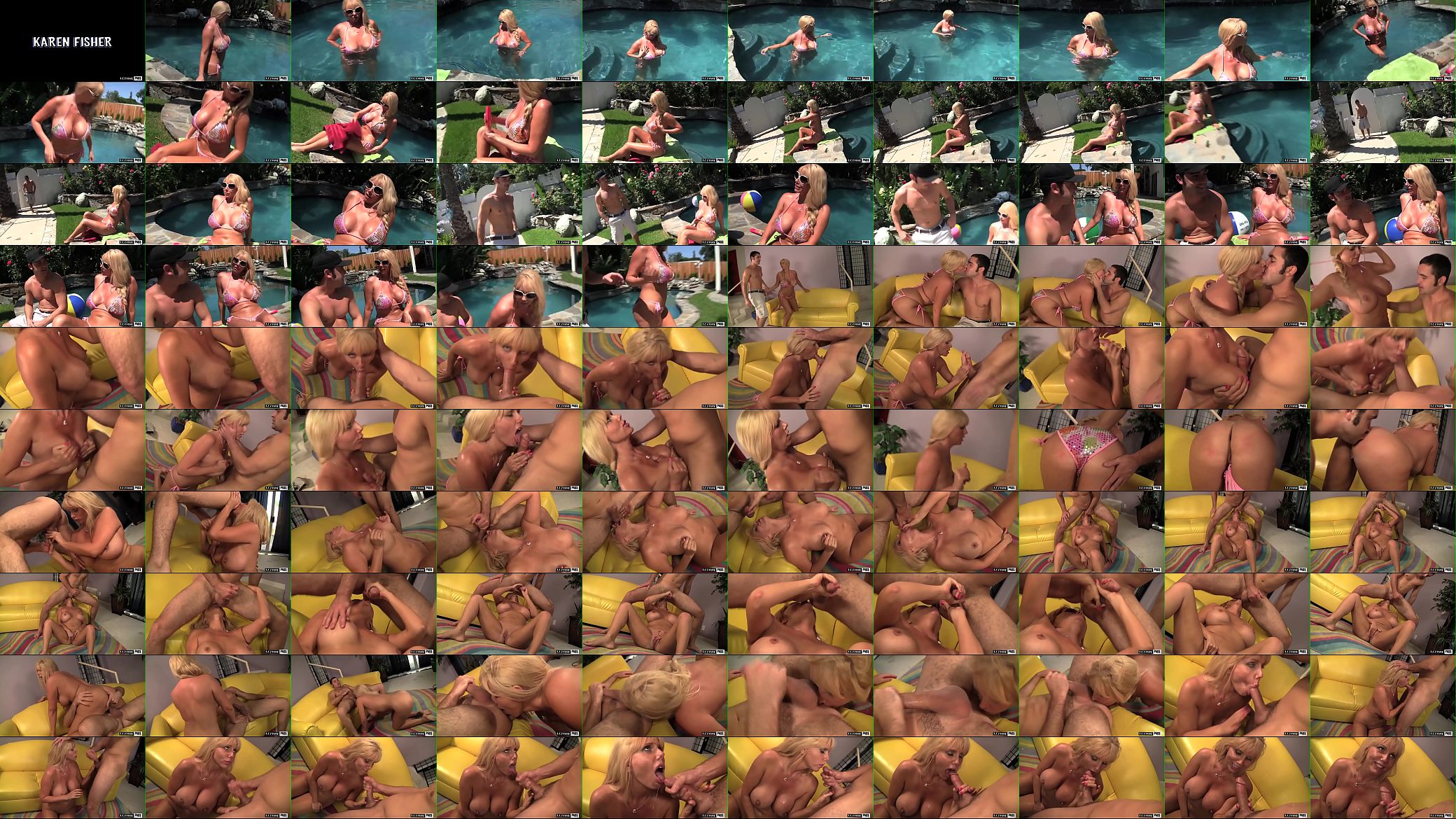Busty cockhound Karen Fisher ate Daniel&#039;s ass , sucked and fucked 预览图