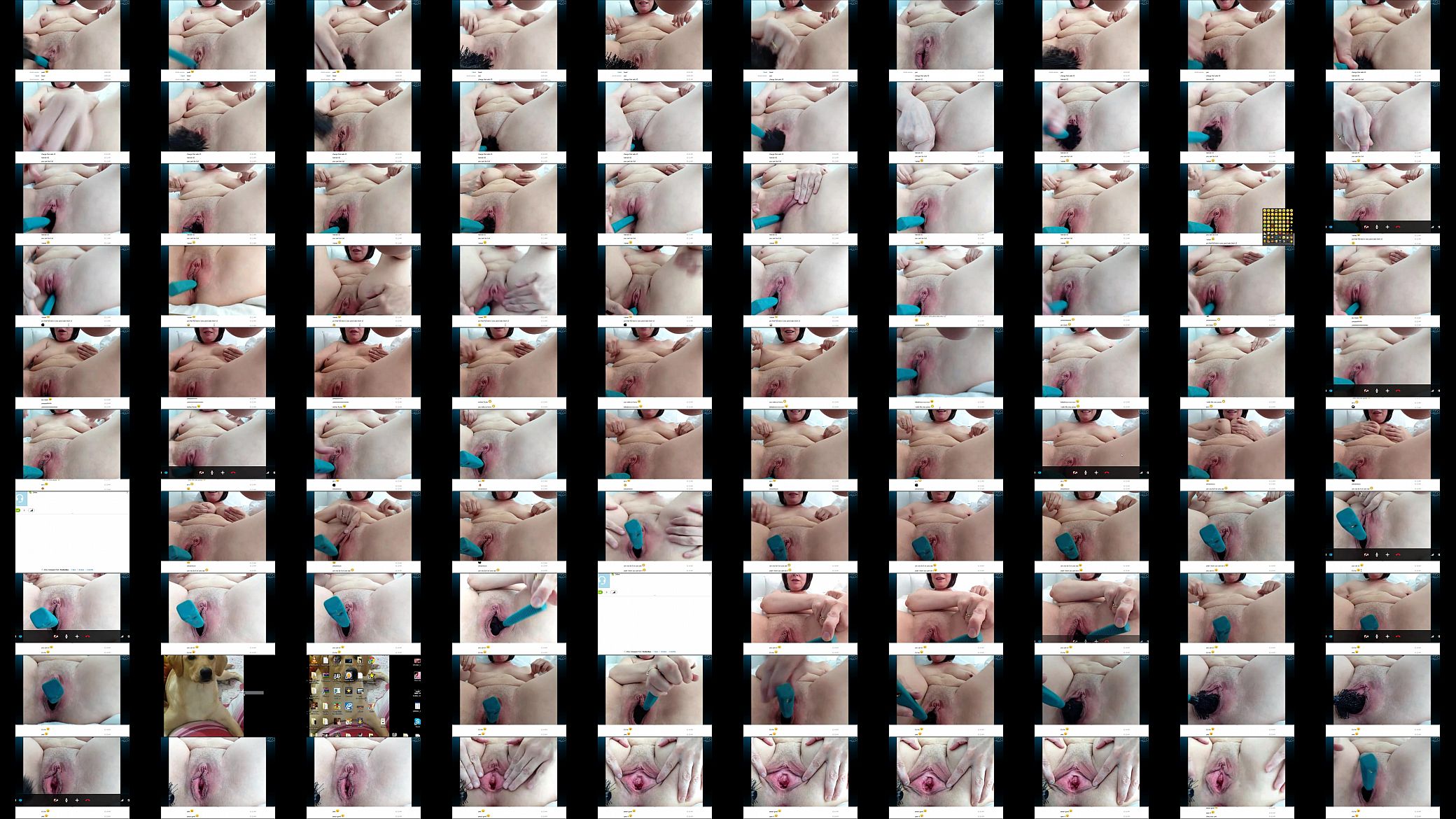 skype. she is know how to do good Masturbating 预览图