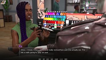 Taboo University 119 - Emo Girl Gets Fingered Hard In The Tattoo Parlor
