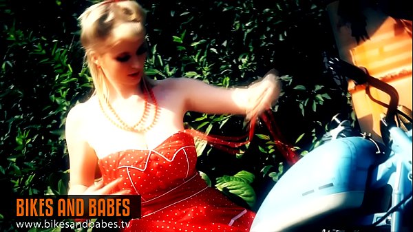 Bravo Models Media - Bikes and Babes TV - strip clips - Amelia Gold 01