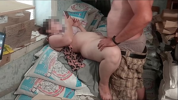Fucked my step sister while she was playing on the phone. In a dirty barn