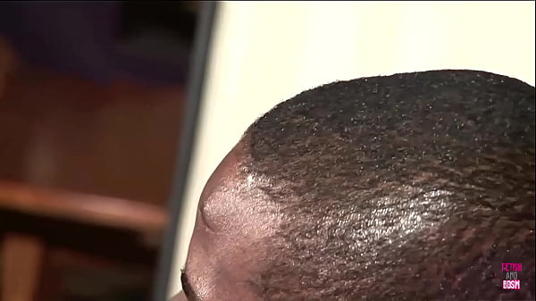 A black bitch gave her man a handjob a blowjob and a footjob