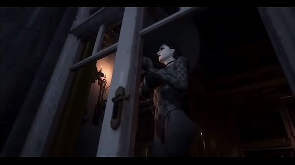 Hot Vampire Milf Lady Dimitrescu - Resident Evil Villag - Nude mod