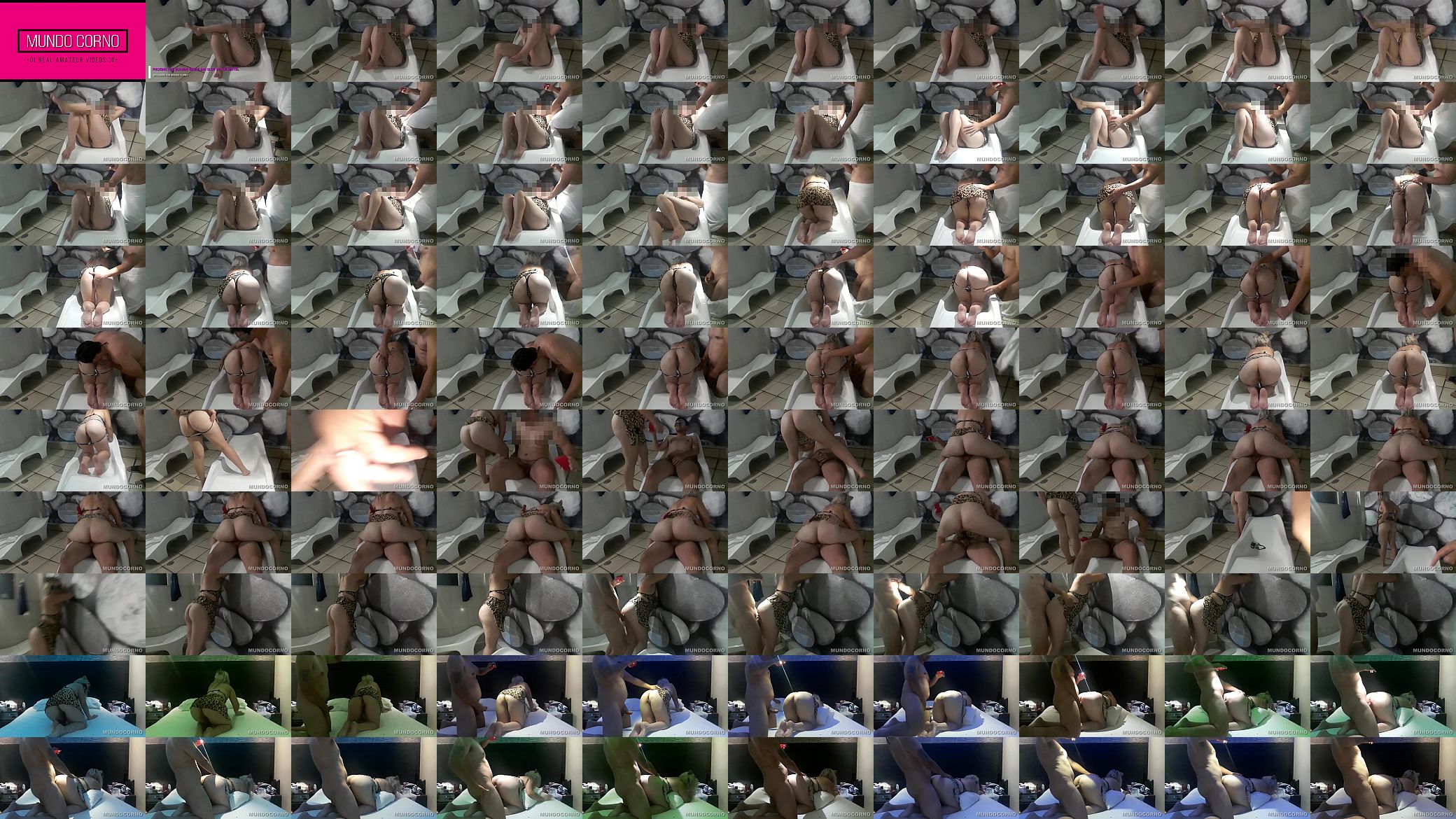 Fucking the blonde Brazilian slut in the motel 预览图