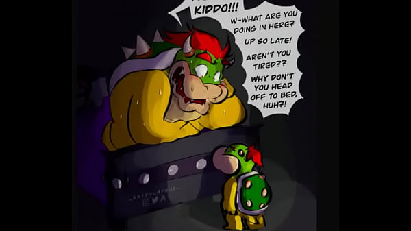Bowser Jr's curiosity