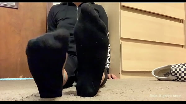 Sexy Vans soles and no-show socks