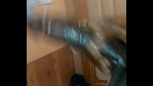 Jacking My Big Oiled Chicolate Dick