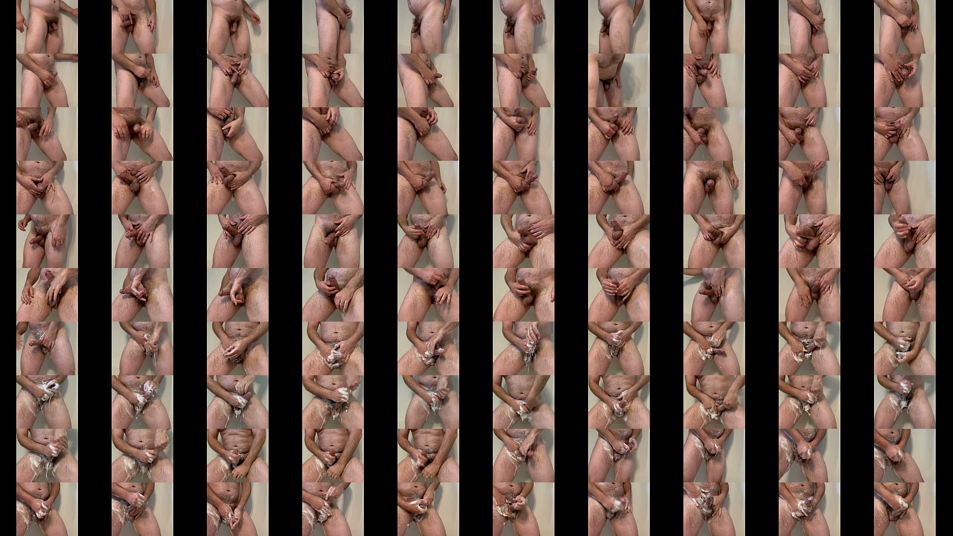 Stroking my cock in the shower! 预览图